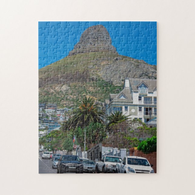 Cape Town Lion's Head City Architecture Puzzle (Vertikal)