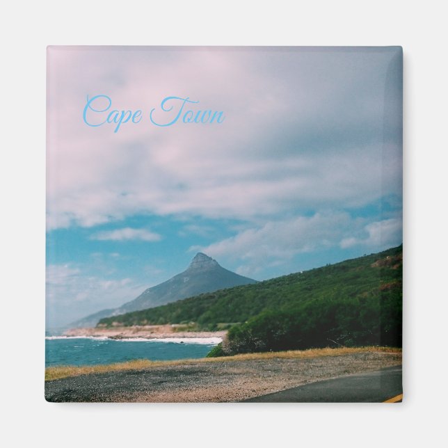 Cape Town Lion's Head Ocean View Magnet (Vorne)