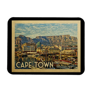 Cape Town Magnet South Africa Vintage Travel