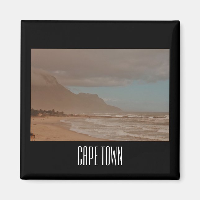Cape Town Ocean Waves Beach Camps Bay Magnet (Vorne)