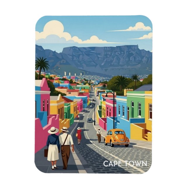 Cape Town South Africa Magnet (Vertikal)