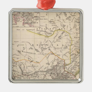 Cape Town, Südafrika Silbernes Ornament