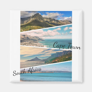 Cape Town-Tabellen-Gebirgsozean-Collagen-Magnet Magnet