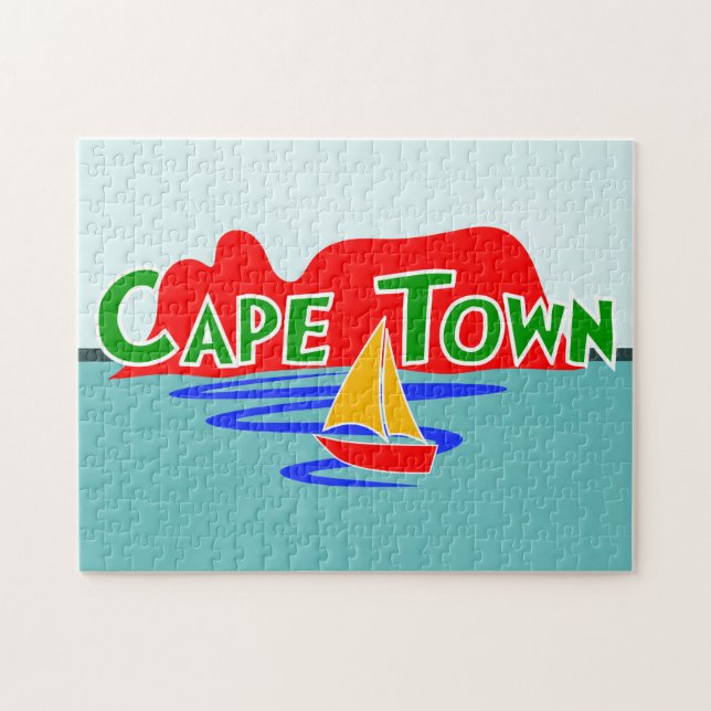 Cape Town Table Mountain Jigsaw Puzzle (Horizontal)