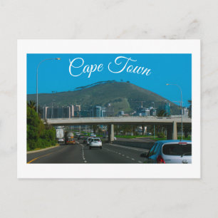 Cape Town Table Mountain Signal Hill City Postkarte