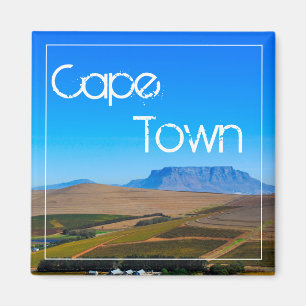 Cape Town Table Mountain View Landschaft Magnet