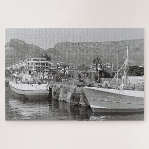 Cape Town Waterfront Mountain Südafrika Puzzle