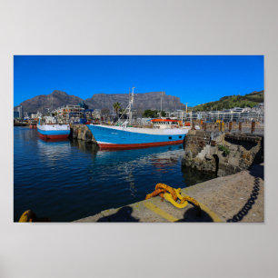 Cape Town Waterfront South Africa SA Architecture Poster