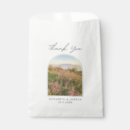 Cape Town Wedding Table Mountain Danke Foto Geschenktütchen