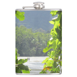 Cape Tribulation Vinyl umwickelte Flasche Flachmann