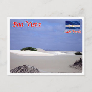 Cape Verde - Boa Vista - Desert - Postkarte