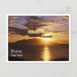 Cape Verde - Brava - Postkarte
