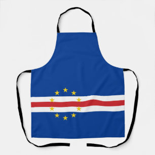 Cape Verde-Flag All-over-Print-Schürze Schürze