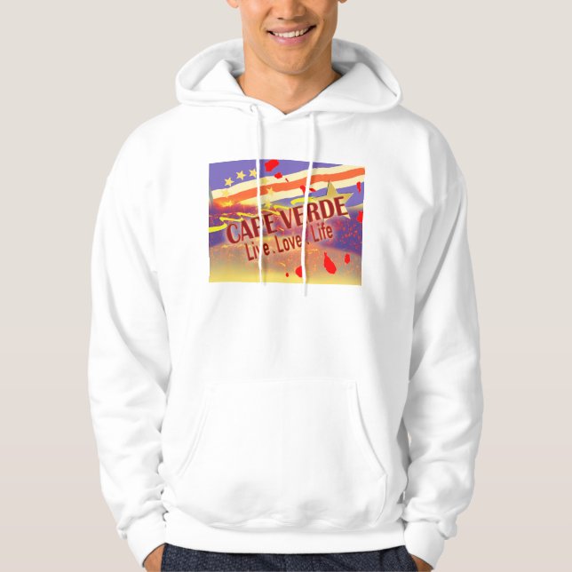 Cape Verde Live Liebe Life Hoodie (Vorderseite)