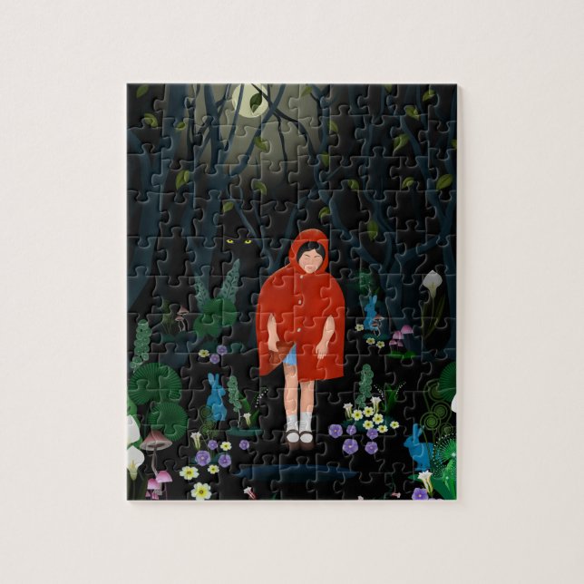 Caperucita roja puzzle (Vertikal)