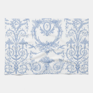 Capetian Toile Blaubeere Handtuch