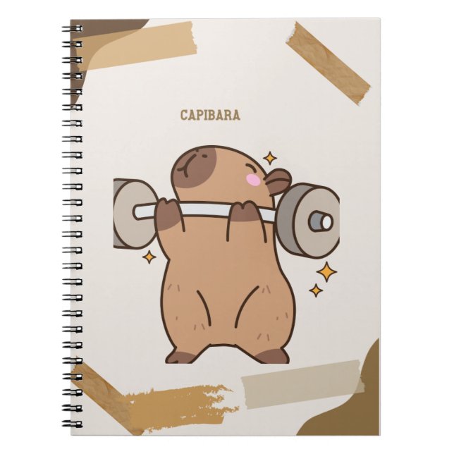 "Capibara Dreams: Libreta Única" Notizblock (Vorderseite)