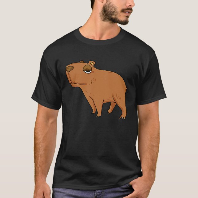 Capibara Water Pig T-Shirt (Vorderseite)
