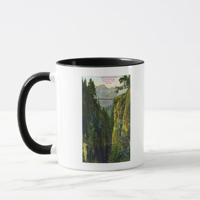 Capilano Canyon Aussicht auf den Berg Tasse (Links)