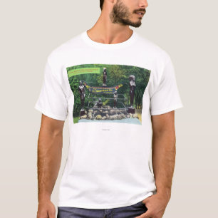 Capilano Schlucht-Inder, der wohle Ansicht wünscht T-Shirt