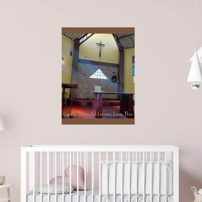 Capilla Virgen del Carmen, Comas, Lima, Perú Poster (Kinderzimmer 2)