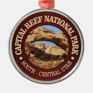 Capital Reef Silbernes Ornament