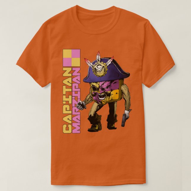Capitan Marzipan quotLogoquot T-Shirt (Design vorne)