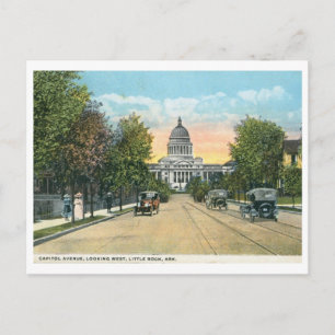 Capitol Ave., Little Rock, AR Vintage Postkarte