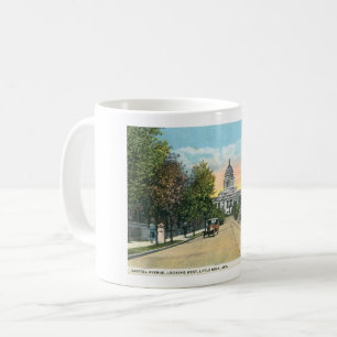 Capitol Ave., Little Rock, AR Vintage-Postkarte Kaffeetasse