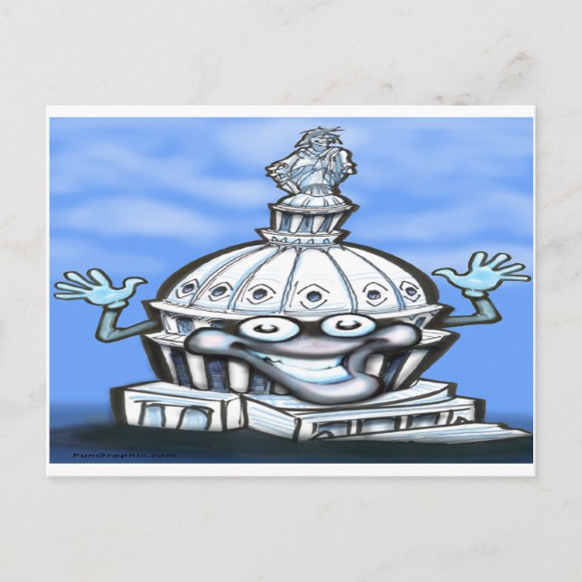 Capitol Hill Postkarte (Vorderseite)