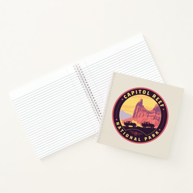Capitol Reef National Park Notizbuch (Innenseite)