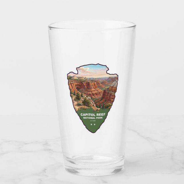 Capitol Reef National Park Pfeilspitze Glas (Vorderseite)