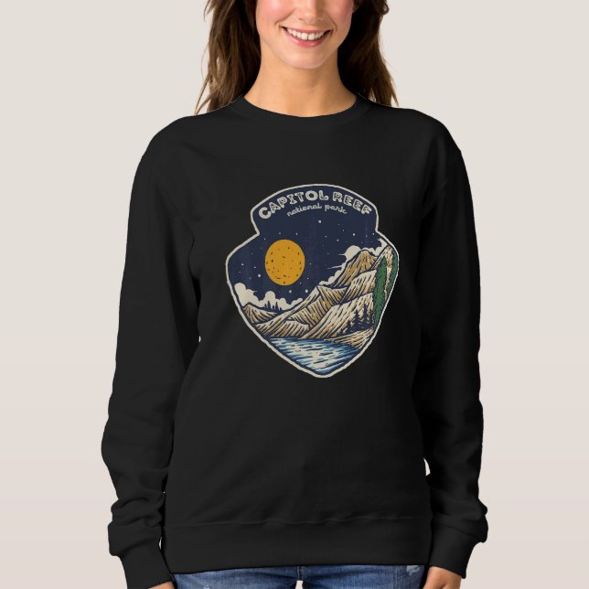 Capitol Reef Utah Nationalpark   Sweatshirt (Vorderseite)