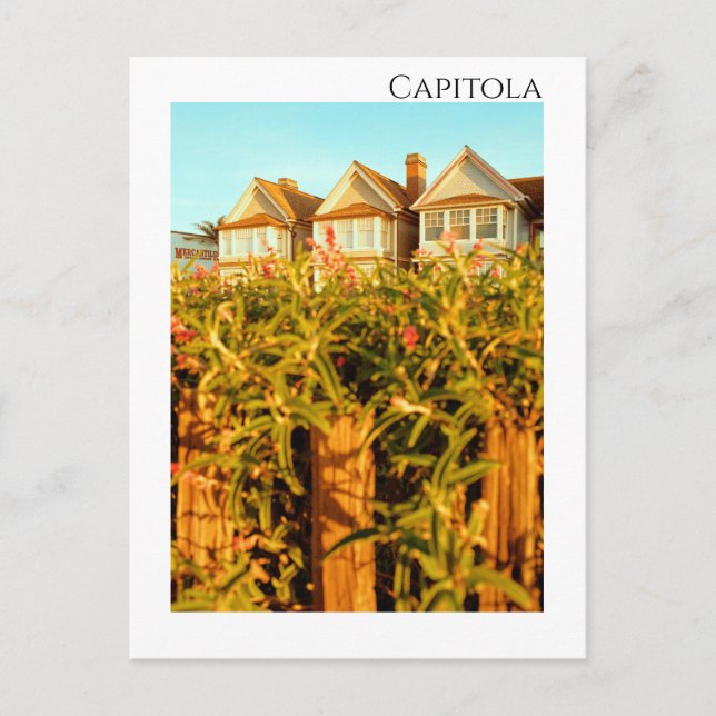 Capitola California in Sunrise Postkarte (Vorderseite)