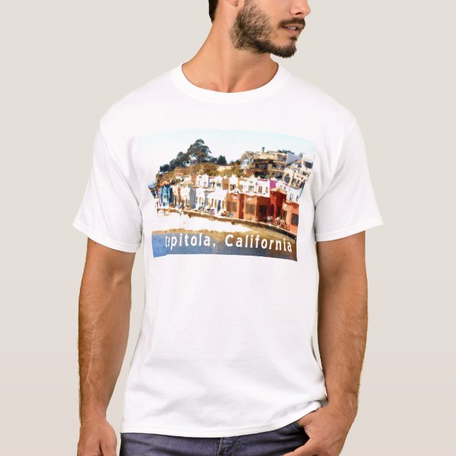 Capitola-Kalifornien T-Shirt (Vorderseite)