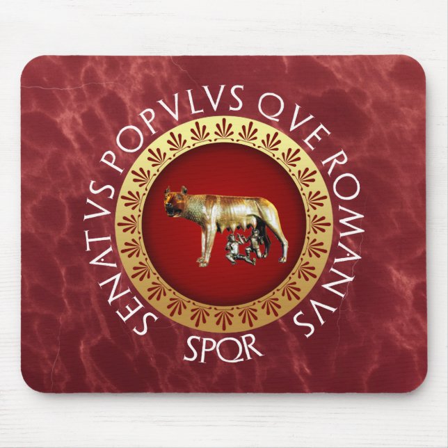 Capitoline Wolf Mousepad (Vorne)