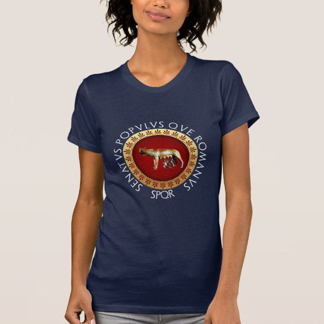 Capitoline Wolf T-Shirt (Vorderseite)