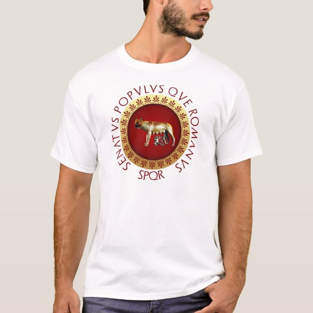 Capitoline Wolf T-Shirt (Vorderseite)