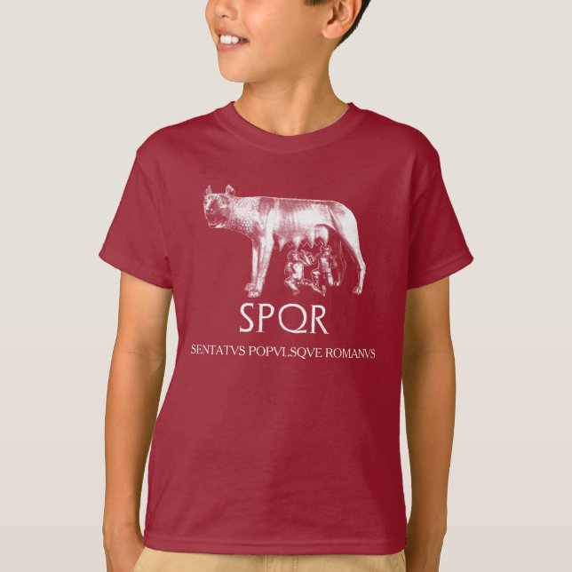 Capitoline Wolf T-Shirt (Vorderseite)