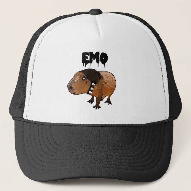 Capivara Emo Boné  Truckerkappe (Vorderseite)
