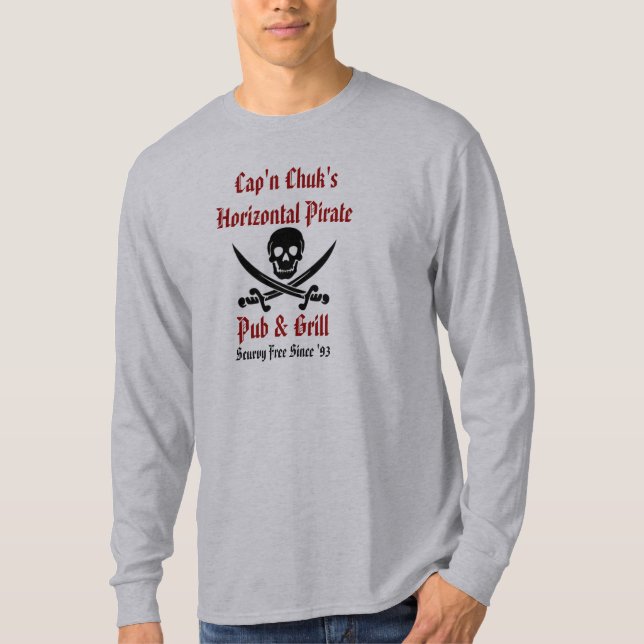 Cap'n Chuks ursprüngliches Shirt (Vorderseite)