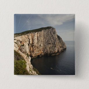 Capo Caccia, Alghero, Sardinien, Italien Button