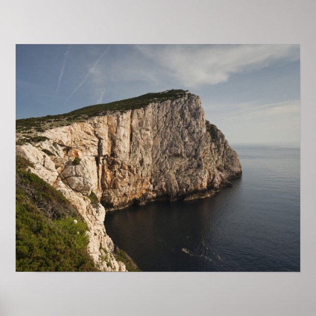 Capo Caccia, Alghero, Sardinien, Italien Poster (Vorne)