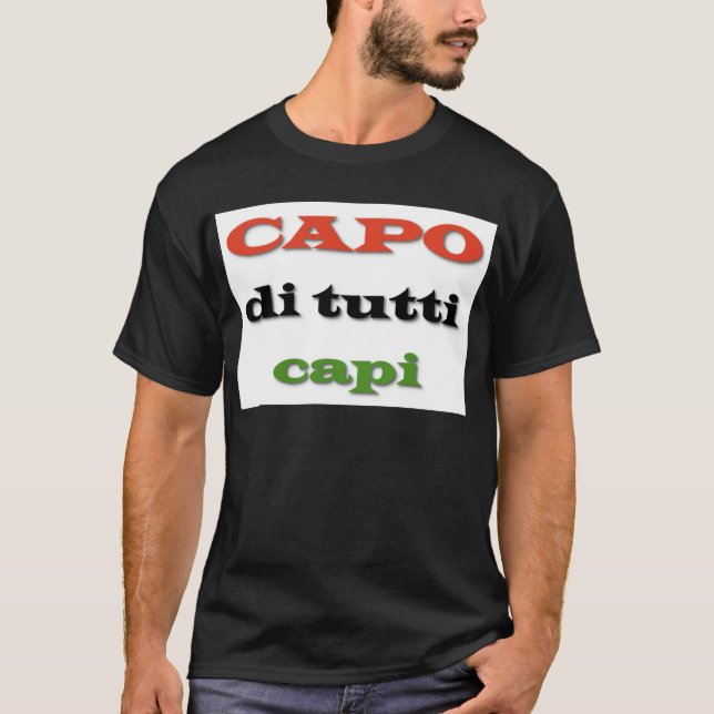Capo/Chef T-Shirt (Vorderseite)