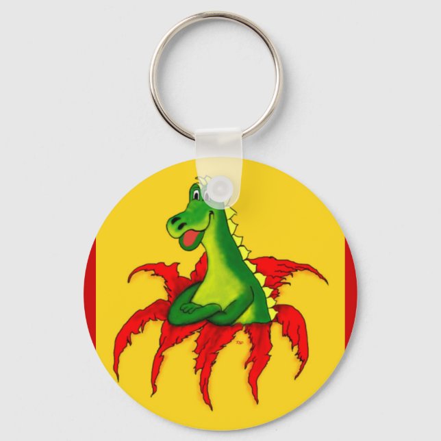 Capo, der kleine Drache Schlüsselanhänger (Vorderseite)