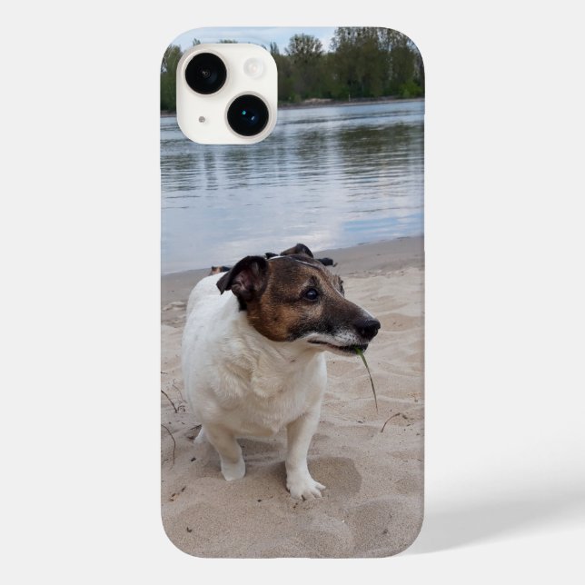 Capo von Oppenheim, Jack Russell Terrier Dog Case-Mate iPhone Hülle (Rückseite)