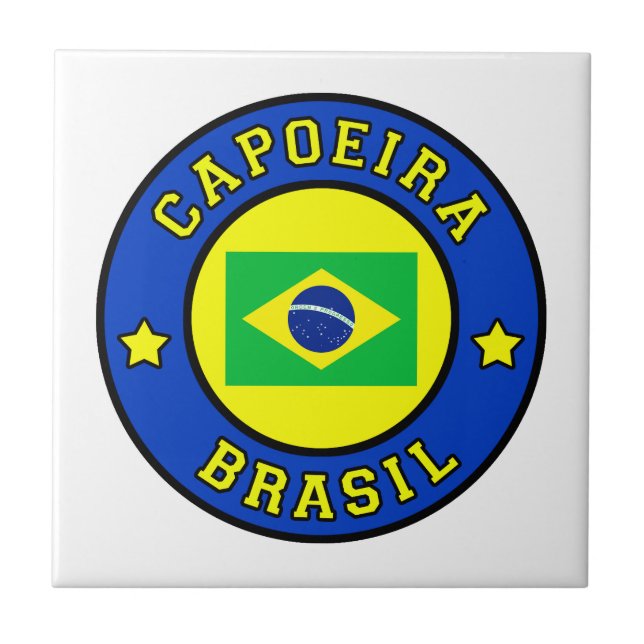 Capoeira Brasil Fliese (Vorderseite)