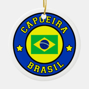 Capoeira Brasil Keramik Ornament