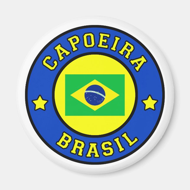 Capoeira Brasil Magnet (Vorne)