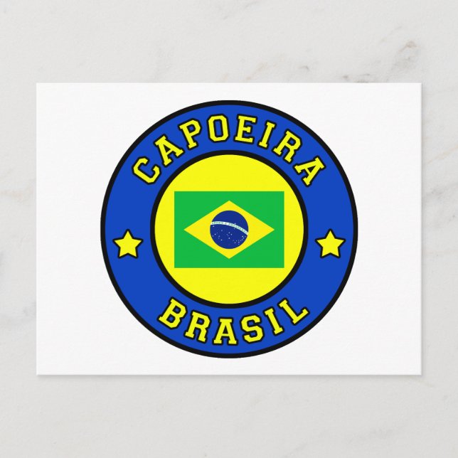 Capoeira Brasil Postkarte (Vorderseite)